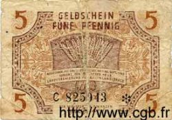 5 Pfennig ALLEMAGNE Coblenz 1947 PS.1004 B