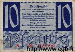 10 Pfennig ALLEMAGNE  1947 PS.1008a TTB