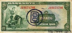20 Deutsche Mark ALLEMAGNE FÉDÉRALE  1948 P.06b pr.TTB