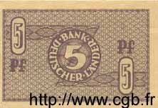 5 Pfennig ALLEMAGNE FÉDÉRALE  1948 P.11a pr.NEUF