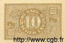 10 Pfennig ALLEMAGNE FÉDÉRALE  1948 P.12a NEUF