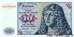 10 Deutsche Mark GERMAN FEDERAL REPUBLIC  1977 P.31b UNC-