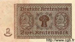 2 Deutsche Mark sur 2 Rentenmark ALLEMAGNE RÉPUBLIQUE DÉMOCRATIQUE  1948 P.02 SPL