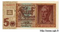 5 Deutsche Mark sur 5 Reichsmark ALLEMAGNE DE L