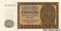 20 Deutsche Mark ALLEMAGNE RÉPUBLIQUE DÉMOCRATIQUE  1948 P.13b NEUF
