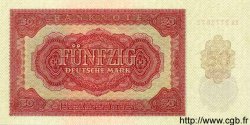 50 Deutsche Mark ALLEMAGNE RÉPUBLIQUE DÉMOCRATIQUE  1955 P.20a NEUF