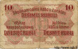 10 Rubel ALLEMAGNE Posen 1916 P.R124 AB