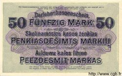 50 Mark ALLEMAGNE Kowno 1918 P.R132 pr.NEUF