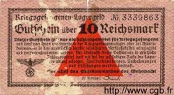 10 Reichsmark ALLEMAGNE  1939 R.521 B