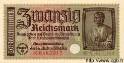 20 Reichsmark ALLEMAGNE  1940 P.R139 pr.NEUF