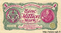1 Million Mark DANTZIG  1923 P.24a pr.TTB
