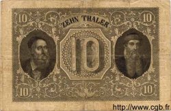 10 Thaler ALLEMAGNE Hesse 1855 PS.0307 pr.TTB