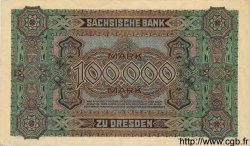 100000 Mark ALLEMAGNE Dresden 1923 PS.0960 SPL