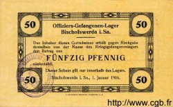 50 Pfennig ALLEMAGNE Bischofswerda 1916 K.16 SPL