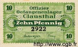 10 Pfennig ALLEMAGNE Clausthal 1917 K.30 pr.NEUF