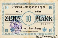 10 Mark ALLEMAGNE Schloss Hirschberg 1917 K.- TB+