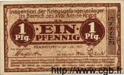 1 Pfennig ALLEMAGNE  1917 K.- TTB