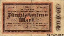 50000 Mark ALLEMAGNE Essen 1923 K.1429a TB