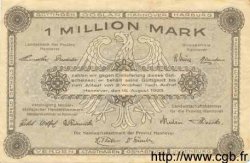 1 Million Mark ALLEMAGNE Hannovre 1923 Han.10b TTB+