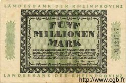 5 Millionen Mark ALLEMAGNE  1923 Rpr.19b TB+