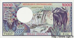 1000 Francs CENTRAFRIQUE  1980 P.10 NEUF