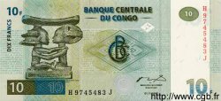 10 Francs RÉPUBLIQUE DÉMOCRATIQUE DU CONGO  1997 P.087a NEUF