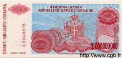 10 Milliard Dinara CROATIE  1993 P.R28 NEUF