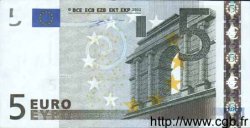 5 Euro EUROPE  2002 €.100.08 NEUF