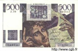 500 Francs CHATEAUBRIAND FRANCE  1946 F.34.05 SPL