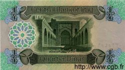 1/4 Dinar IRAK  1979 P.067a NEUF