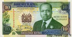 10 Shillings KENYA  1989 P.24a pr.SPL