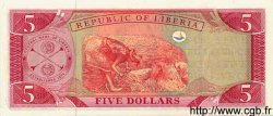 5 Dollars LIBERIA  1999 P.21 NEUF