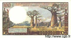 100 Francs - 20 Ariary MADAGASCAR  1966 P.057a NEUF