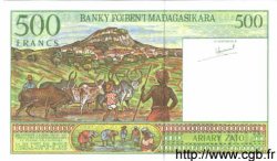 500 Francs - 100 Ariary MADAGASCAR  1994 P.075a NEUF