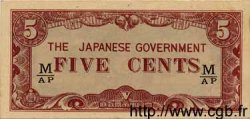 5 Cents MALAYA  1942 P.M02b pr.NEUF