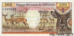 500 Francs RWANDA  1978 P.13a NEUF
