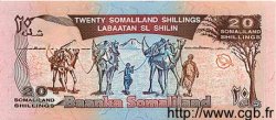20 Shillings / 20 Shilin SOMALILAND  1996 P.03b NEUF