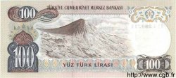 100 Lira TURQUIE  1972 P.189 NEUF