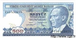 500 Lira TURQUIE  1984 P.195 NEUF