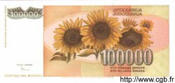 100000 Dinara YOUGOSLAVIE  1993 P.118 NEUF