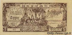 5 Dong VIET NAM   1948 P.017a TTB+