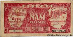 5 Dong VIET NAM   1948 P.017a TB+