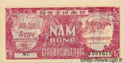 5 Dong VIET NAM   1948 P.017a SUP+