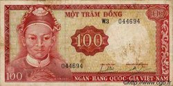 100 Dong VIET NAM SUD  1966 P.19b TB
