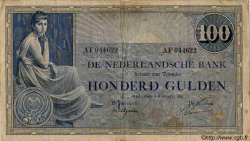 100 Gulden NIEDERLANDE  1922 P.039a
