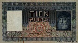 10 Gulden PAYS-BAS  1938 P.049 TB