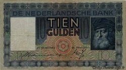10 Gulden PAYS-BAS  1938 P.049 TTB+