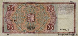 25 Gulden PAYS-BAS  1937 P.050 TTB