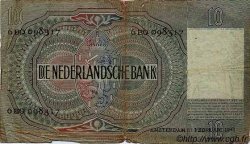 10 Gulden PAYS-BAS  1942 P.056b B