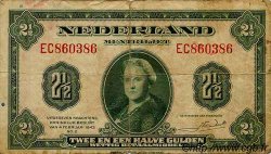 2,5 Gulden PAYS-BAS  1943 P.065 pr.TB